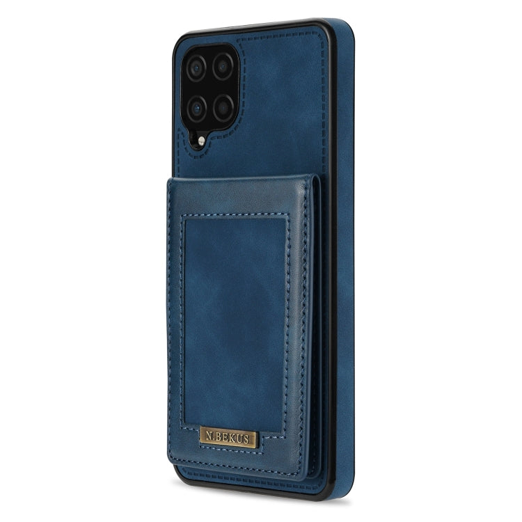 Custodia per telefono RFID con slot per schede a fogli mobili verticale N.Bekus, For Samsung Galaxy A12 5G, For Samsung Galaxy A51 4G, For Samsung Galaxy A71 4G, For Samsung Galaxy A53 5G, For Samsung Galaxy A52s / A52 5G