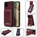 Custodia per telefono RFID con slot per schede a fogli mobili verticale N.Bekus, For Samsung Galaxy A12 5G, For Samsung Galaxy A51 4G, For Samsung Galaxy A71 4G, For Samsung Galaxy A53 5G, For Samsung Galaxy A52s / A52 5G