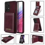 Custodia per telefono RFID con slot per schede a fogli mobili verticale N.Bekus, For Samsung Galaxy A12 5G, For Samsung Galaxy A51 4G, For Samsung Galaxy A71 4G, For Samsung Galaxy A53 5G, For Samsung Galaxy A52s / A52 5G