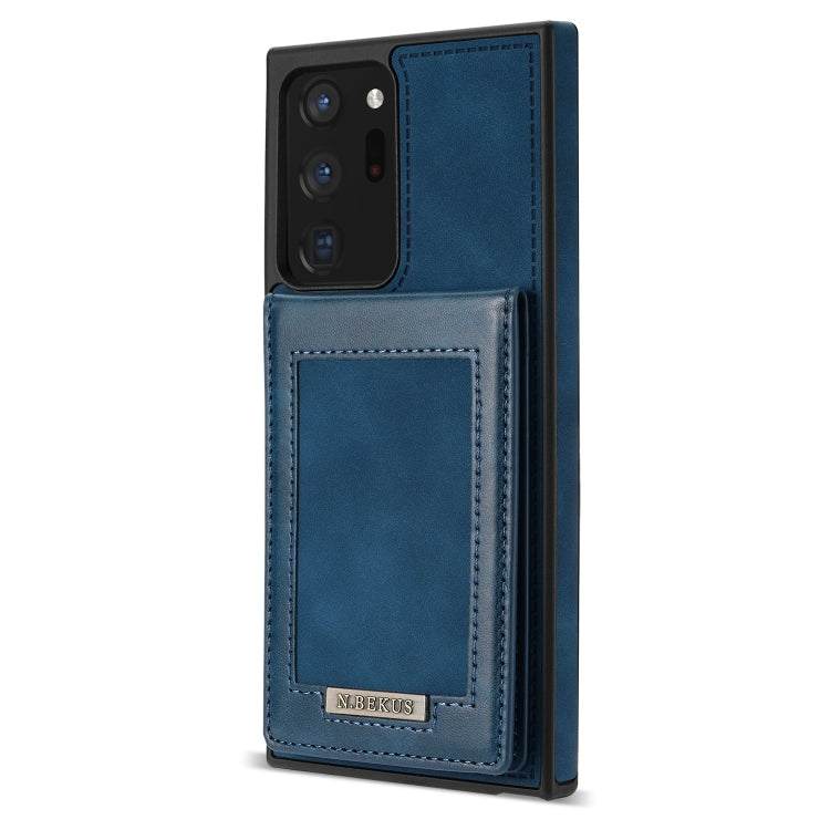 Custodia per telefono RFID con slot per schede a fogli mobili verticale N.Bekus, For Samsung Galaxy Note20, For Samsung Galaxy Note20 Ultra, For Samsung Galaxy S20+, For Samsung Galaxy S20