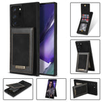 Custodia per telefono RFID con slot per schede a fogli mobili verticale N.Bekus, For Samsung Galaxy Note20, For Samsung Galaxy Note20 Ultra, For Samsung Galaxy S20+, For Samsung Galaxy S20