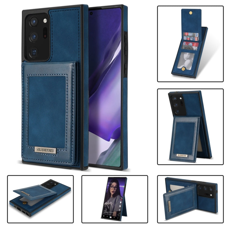 Custodia per telefono RFID con slot per schede a fogli mobili verticale N.Bekus, For Samsung Galaxy Note20, For Samsung Galaxy Note20 Ultra, For Samsung Galaxy S20+, For Samsung Galaxy S20