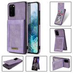 Custodia per telefono RFID con slot per schede a fogli mobili verticale N.Bekus, For Samsung Galaxy Note20, For Samsung Galaxy Note20 Ultra, For Samsung Galaxy S20+, For Samsung Galaxy S20