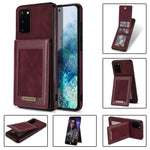 Custodia per telefono RFID con slot per schede a fogli mobili verticale N.Bekus, For Samsung Galaxy Note20, For Samsung Galaxy Note20 Ultra, For Samsung Galaxy S20+, For Samsung Galaxy S20