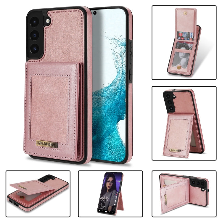 Custodia per telefono RFID con slot per schede a fogli mobili verticale N.Bekus, For Samsung Galaxy S20 FE, For Samsung Galaxy S20 Ultra, For Samsung Galaxy S21 Ultra 5G, For Samsung Galaxy S22+ 5G