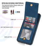 Custodia per telefono RFID con slot per schede a fogli mobili verticale N.Bekus, For Samsung Galaxy S22 5G, For Samsung Galaxy S21 5G, For Samsung Galaxy S21+ 5G, For Samsung Galaxy S21 FE 5G