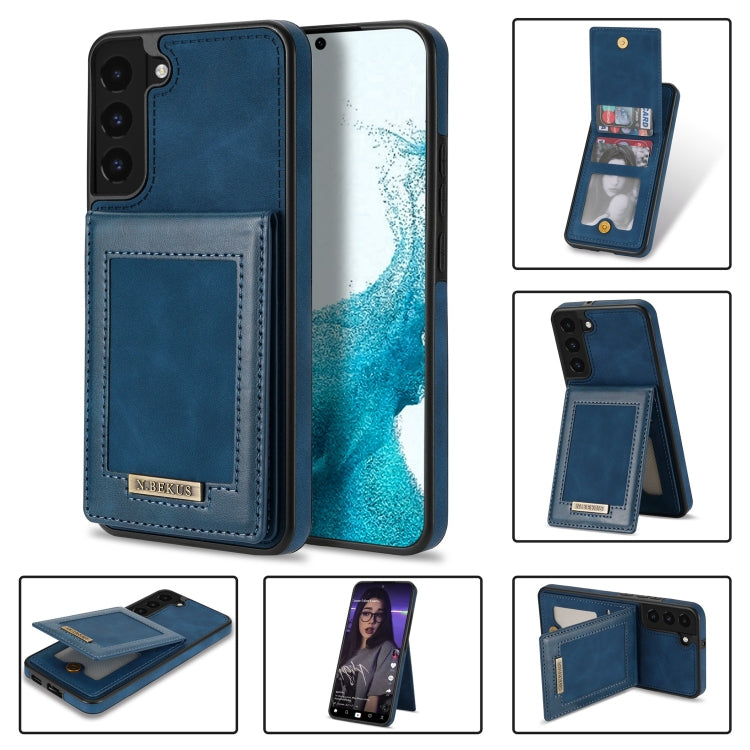 Custodia per telefono RFID con slot per schede a fogli mobili verticale N.Bekus, For Samsung Galaxy S22 5G, For Samsung Galaxy S21 5G, For Samsung Galaxy S21+ 5G, For Samsung Galaxy S21 FE 5G