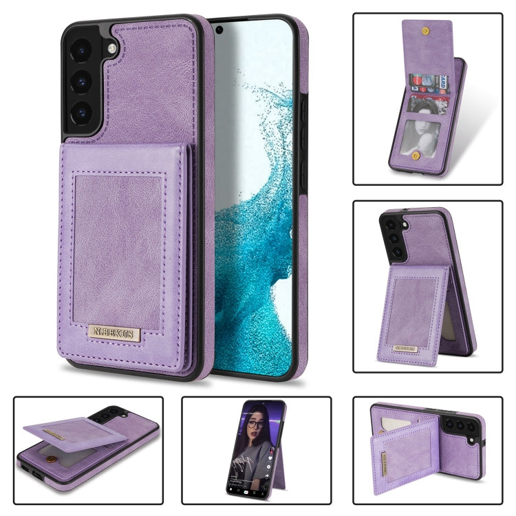 Custodia per telefono RFID con slot per schede a fogli mobili verticale N.Bekus, For Samsung Galaxy S22 5G, For Samsung Galaxy S21 5G, For Samsung Galaxy S21+ 5G, For Samsung Galaxy S21 FE 5G