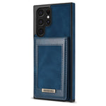 Custodia per telefono RFID con slot per schede a fogli mobili verticale N.Bekus, For Samsung Galaxy S22 Ultra 5G