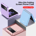 Custodia per telefono a copertura totale ultrasottile GKK, For Samsung Galaxy Z Flip4