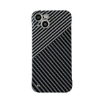 Custodia per telefono per PC con trama in fibra di carbonio, For iPhone 11 Pro Max, For iPhone 12, For iPhone 12 Pro, For iPhone 12 Pro Max