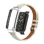 Cinturino per orologio con montatura in metallo in pelle a vita piccola, For Xiaomi Mi Band 7 Pro