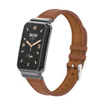 Cinturino per orologio con montatura in metallo in pelle a vita piccola, For Xiaomi Mi Band 7 Pro