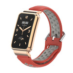 Cinturino per orologio con struttura in metallo siliconato, For Xiaomi Mi Band 7 Pro