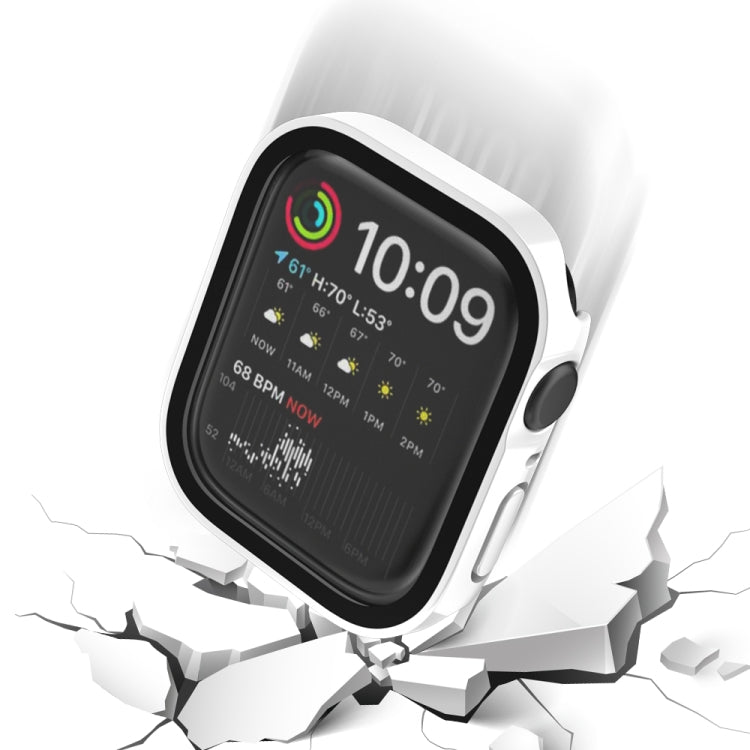 Cornice per PC Life Waterproof 2 in 1 + custodia protettiva in vetro temperato, For Apple Watch Series 9 / 8 / 7 45mm, For Apple Watch Series 9 / 8 / 7 41mm, For Apple Watch Series 6 / 5 / 4 / SE 44mm, For Apple Watch Series 6 / 5 / 4 / SE 40mm