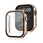 Cornice per PC Life Waterproof 2 in 1 + custodia protettiva in vetro temperato, For Apple Watch Series 9 / 8 / 7 45mm, For Apple Watch Series 9 / 8 / 7 41mm, For Apple Watch Series 6 / 5 / 4 / SE 44mm, For Apple Watch Series 6 / 5 / 4 / SE 40mm