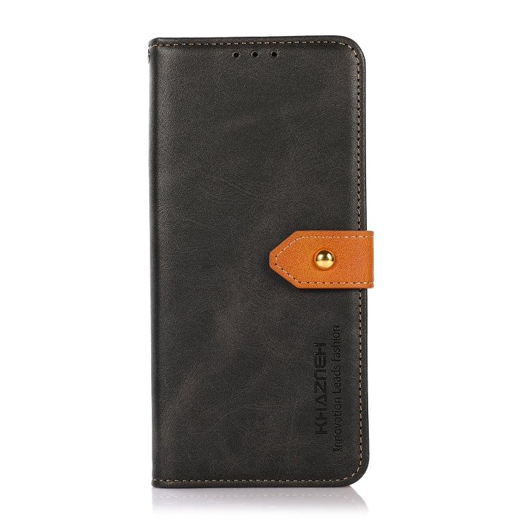 KHAZNEH Custodia per cellulare in pelle bovina bicolore, For OnePlus Ace Pro / 10T