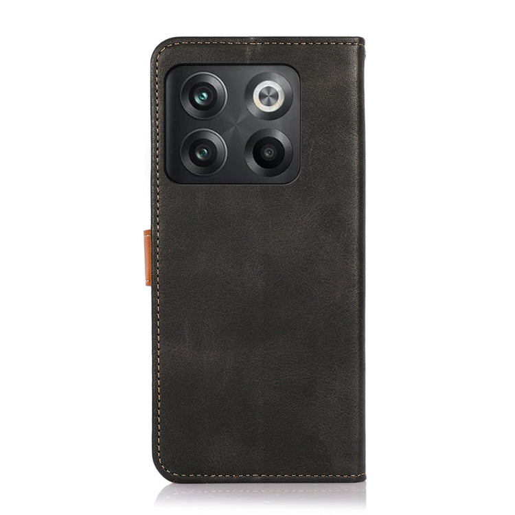 KHAZNEH Custodia per cellulare in pelle bovina bicolore, For OnePlus Ace Pro / 10T
