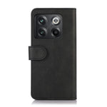 Custodia per telefono in pelle con trama di mucca, For OnePlus Ace Pro / 10T