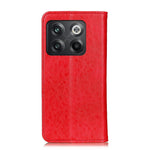 Custodia per telefono in pelle a vibrazione orizzontale con struttura magnetica Crazy Horse, For OnePlus Ace Pro / 10T