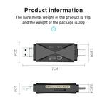Lettore schede multifunzione USB Type-C 8 pin
