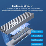 Custodia SSD ORICO 40 Gbps M.2 NVME USB 4.0