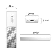 Custodia SSD ORICO 10Gbps USB3.1 Gen2 Type-C M.2 NVMe