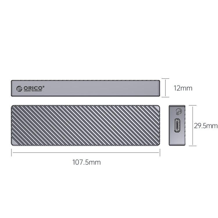 Custodia SSD ORICO USB3.2 Gen2 Type-C M.2 NVMe/NGFF