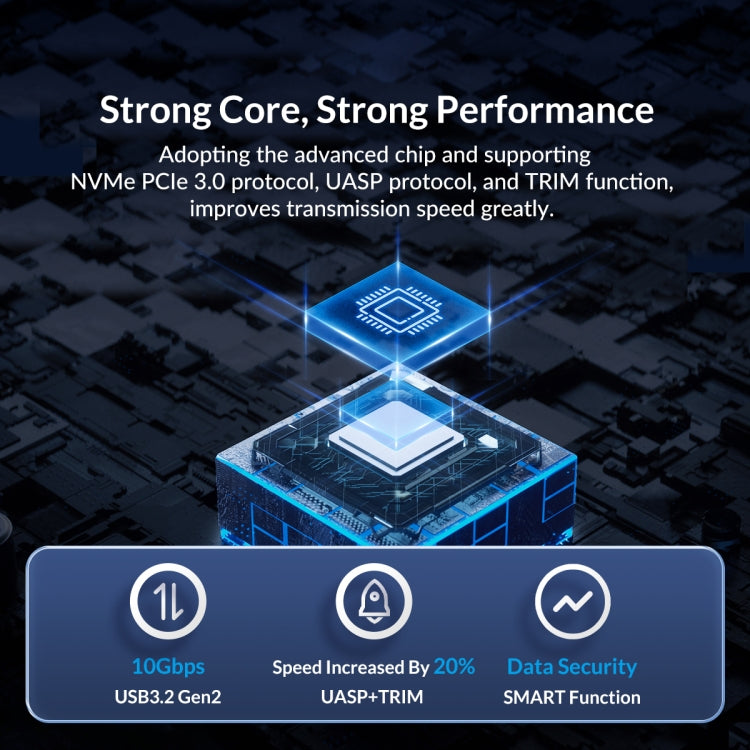 Contenitore ORICO 20 Gbps M.2 NVMESSD