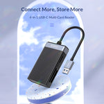 Lettore schede multifunzione ORICO CL4T-C3 USB-C 4 in 1