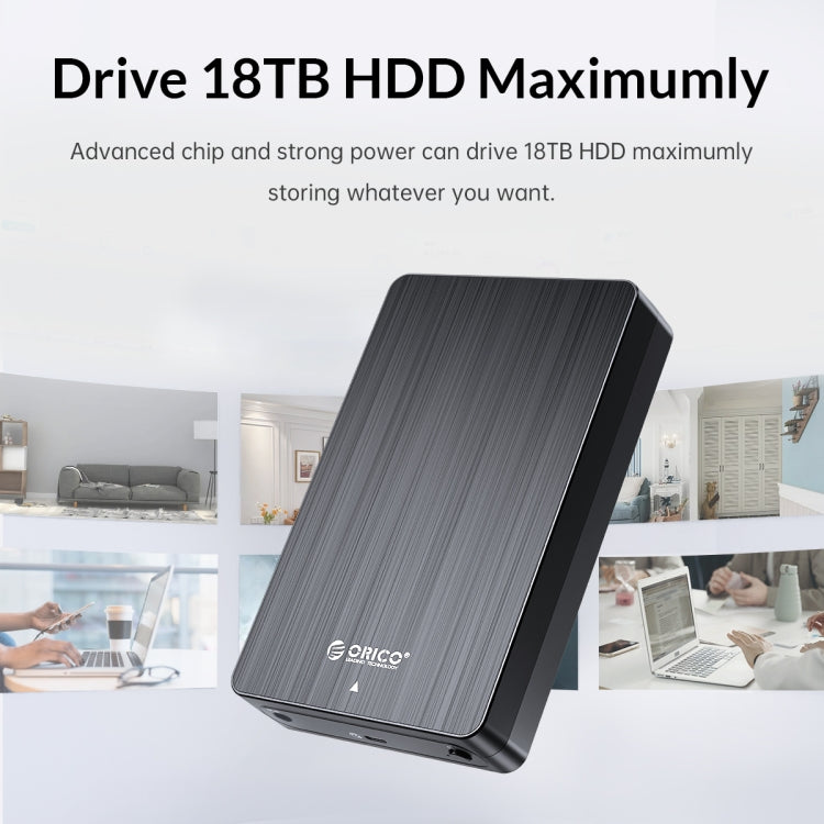 Custodia ORICO HM35C3 per disco rigido 3,5" USB 3.1 Gen1 Type-C