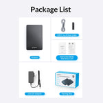 Custodia ORICO HM35C3 per disco rigido 3,5" USB 3.1 Gen1 Type-C