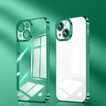 Custodia per telefono ad alta trasparenza placcata in cristallo, For iPhone 14 Pro, For iPhone 14 Pro Max
