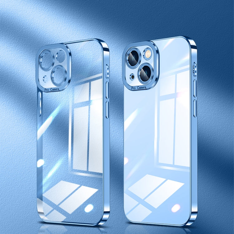 Custodia per telefono ad alta trasparenza placcata in cristallo, For iPhone 13 mini