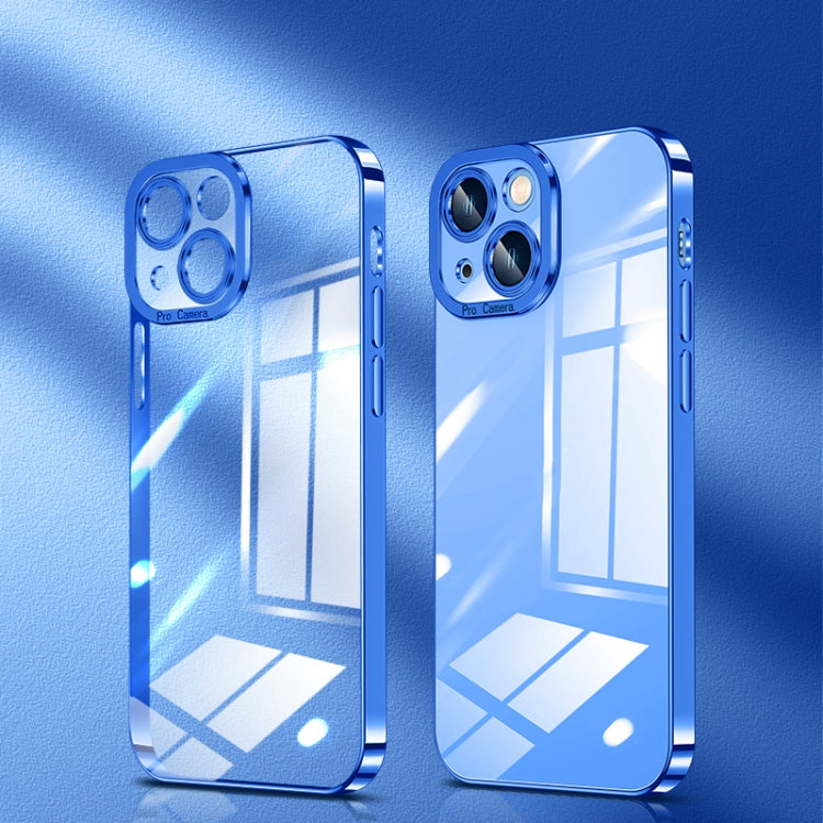 Custodia per telefono ad alta trasparenza placcata in cristallo, For iPhone 13, For iPhone 13 Pro