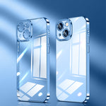 Custodia per telefono ad alta trasparenza placcata in cristallo, For iPhone 13, For iPhone 13 Pro