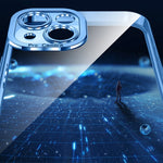 Custodia per telefono ad alta trasparenza placcata in cristallo, For iPhone 11 Pro, For iPhone 11 Pro Max