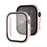 Cornice per PC Life Waterproof Frosted 2 in 1 + custodia protettiva in vetro temperato, For Apple Watch Series 9 / 8 / 7 45mm, For Apple Watch Series 9 / 8 / 7 41mm