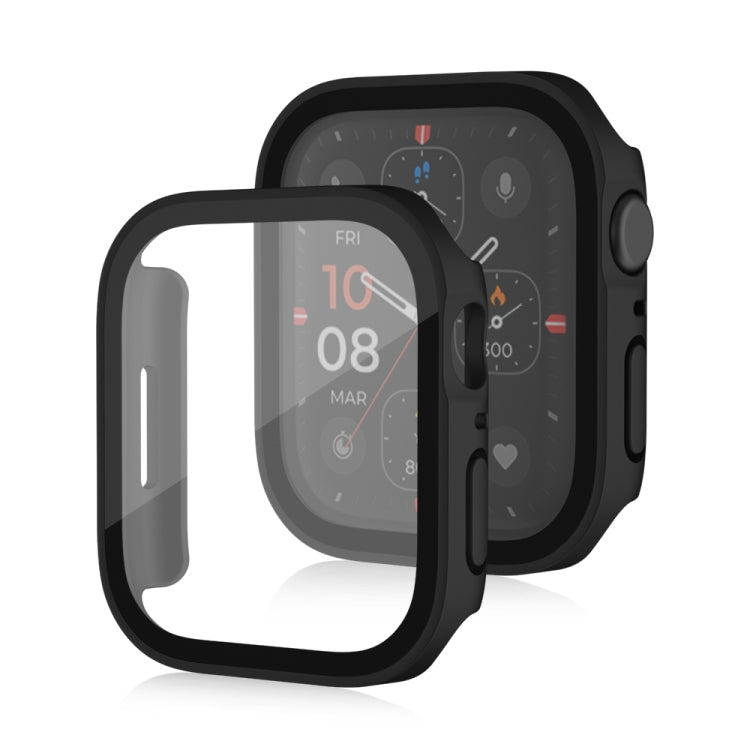 Cornice per PC Life Waterproof Frosted 2 in 1 + custodia protettiva in vetro temperato, For Apple Watch Series 9 / 8 / 7 45mm, For Apple Watch Series 9 / 8 / 7 41mm