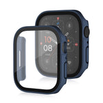 Cornice per PC Life Waterproof Frosted 2 in 1 + custodia protettiva in vetro temperato, For Apple Watch Series 9 / 8 / 7 45mm, For Apple Watch Series 9 / 8 / 7 41mm