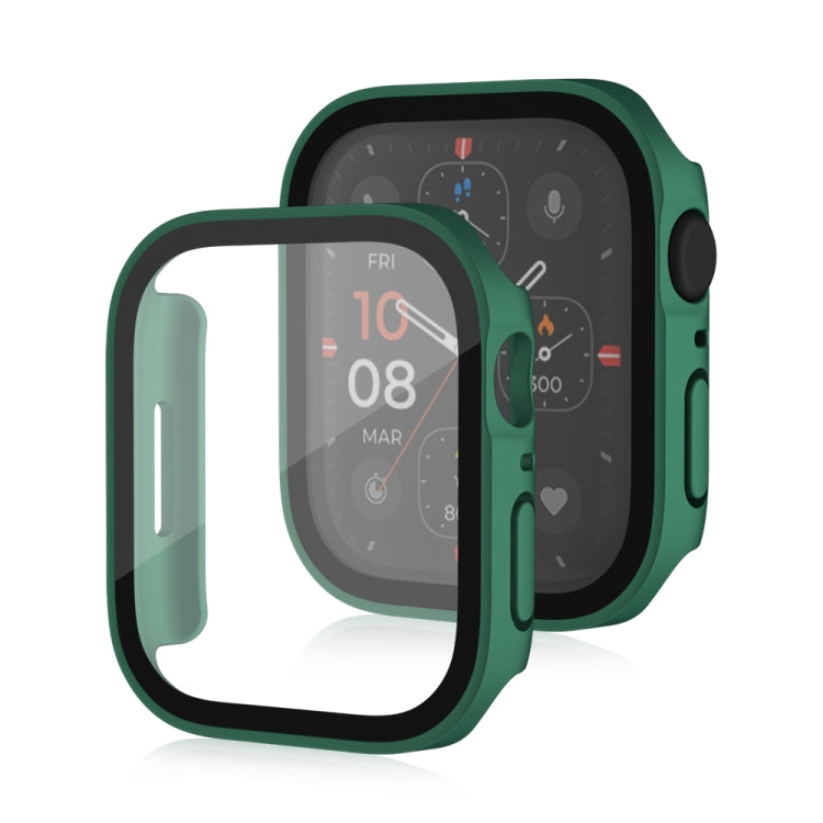 Cornice per PC Life Waterproof Frosted 2 in 1 + custodia protettiva in vetro temperato, For Apple Watch Series 9 / 8 / 7 45mm, For Apple Watch Series 9 / 8 / 7 41mm