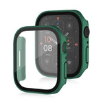 Cornice per PC Life Waterproof Frosted 2 in 1 + custodia protettiva in vetro temperato, For Apple Watch Series 6 / 5 / 4 / SE 44mm, For Apple Watch Series 6 / 5 / 4 / SE 40mm, For Apple Watch Series 8 / 7 41mm