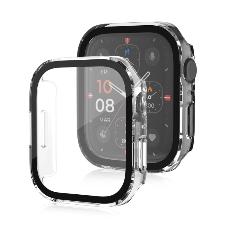 Cornice per PC Life Waterproof Frosted 2 in 1 + custodia protettiva in vetro temperato, For Apple Watch Series 6 / 5 / 4 / SE 44mm, For Apple Watch Series 6 / 5 / 4 / SE 40mm, For Apple Watch Series 8 / 7 41mm