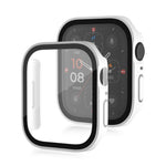 Cornice per PC Life Waterproof Frosted 2 in 1 + custodia protettiva in vetro temperato, For Apple Watch Series 6 / 5 / 4 / SE 44mm, For Apple Watch Series 6 / 5 / 4 / SE 40mm, For Apple Watch Series 8 / 7 41mm