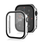 Cornice per PC Life Waterproof Frosted 2 in 1 + custodia protettiva in vetro temperato, For Apple Watch Series 6 / 5 / 4 / SE 44mm, For Apple Watch Series 6 / 5 / 4 / SE 40mm, For Apple Watch Series 8 / 7 41mm