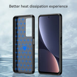 Custodia in TPU in fibra di carbonio con trama spazzolata, For Xiaomi Redmi K40S