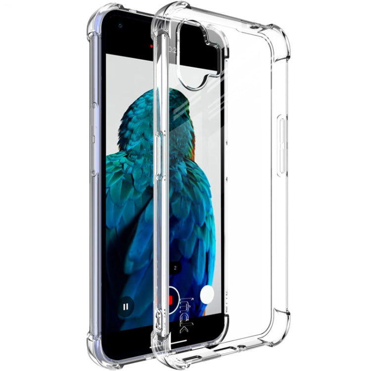 IMAK Custodia in TPU antiurto per airbag all-inclusive con protezione per lo schermo, For Nothing Phone 1 5G, For Asus Zenfone 9 5G