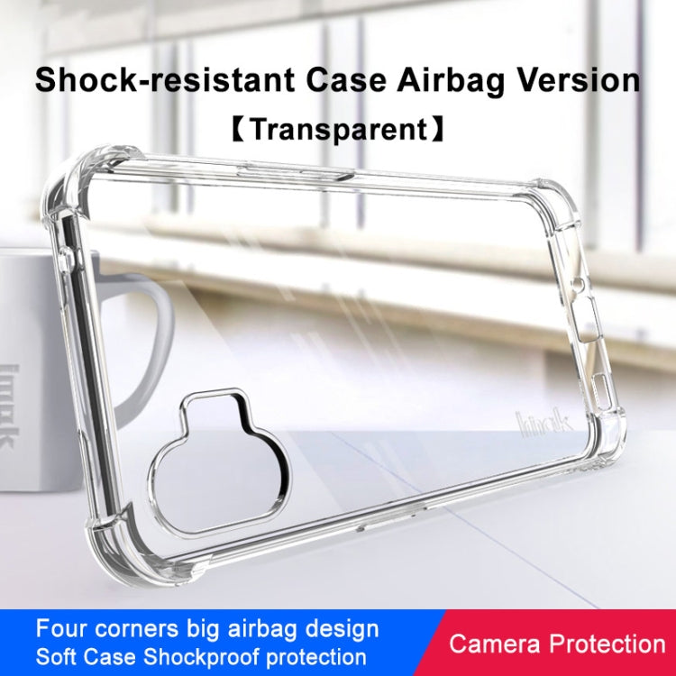 IMAK Custodia in TPU antiurto per airbag all-inclusive con protezione per lo schermo, For Nothing Phone 1 5G, For Asus Zenfone 9 5G