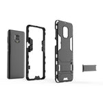 Custodia TPU antiurto con supporto per Xiaomi Redmi Note 9S