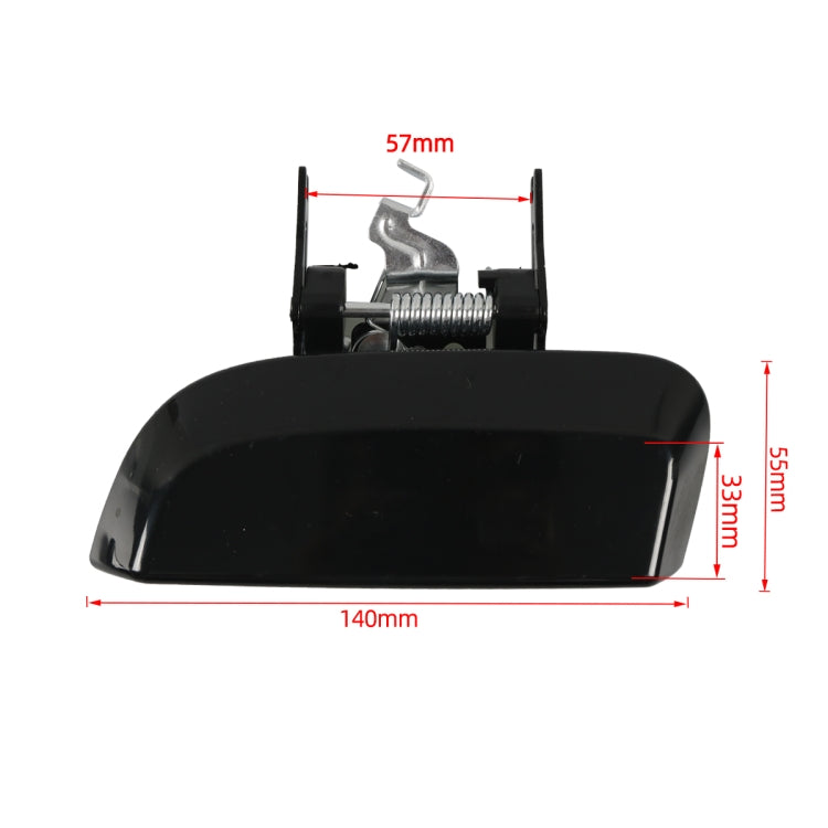 Maniglia esterna posteriore destra per auto 82606-ZP50E per Nissan Pathfinder R51 2005-2012, A7571-02